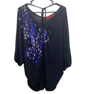 Elle oversized wide sleeve size medium top